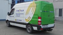 Michelin, г. Новороссийск (брендирование Mercedes Sprinter) Пленки Oracal, KPMF