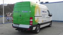 Michelin, г. Новороссийск (брендирование Mercedes Sprinter) Пленки Oracal, KPMF