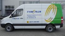 Michelin, г. Новороссийск (брендирование Mercedes Sprinter) Пленки Oracal, KPMF